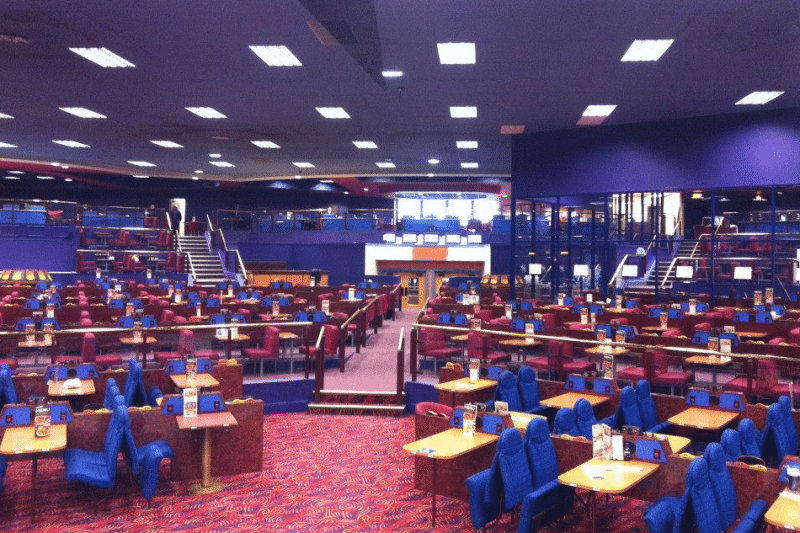 Main seating area