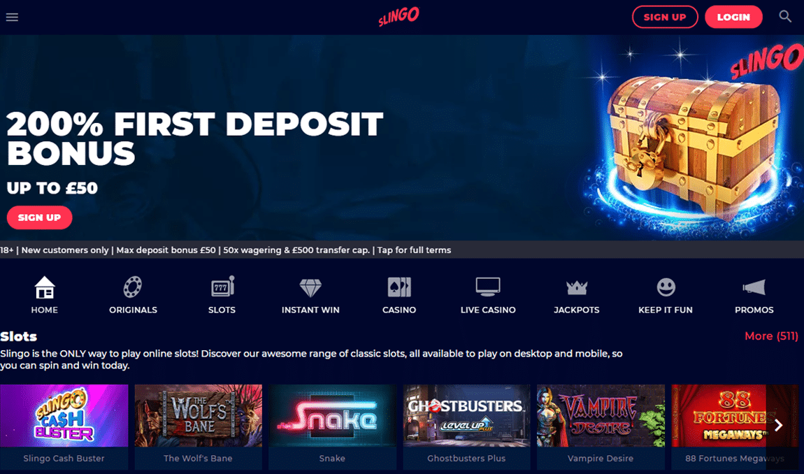 Slingo Slots Casino: Top Bonus Code List including 1000% Match