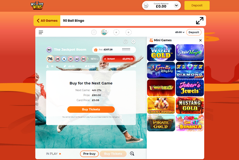 bingo room